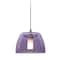 Besa Lighting Spur Cord Pendant, Plum, Satin Nickel, 1x5W LED 1XT-SPURPL-LED-SN - alternate 1